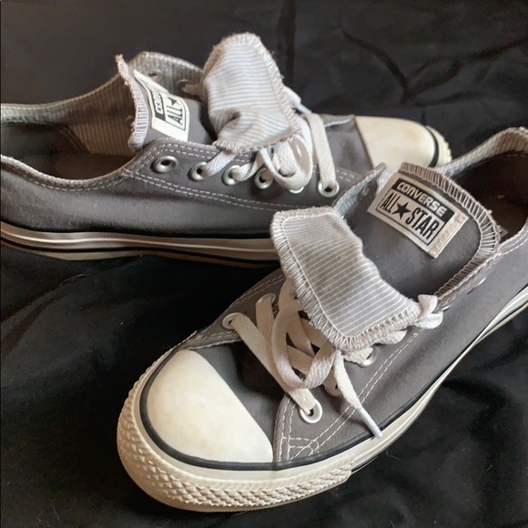 dark grey converse